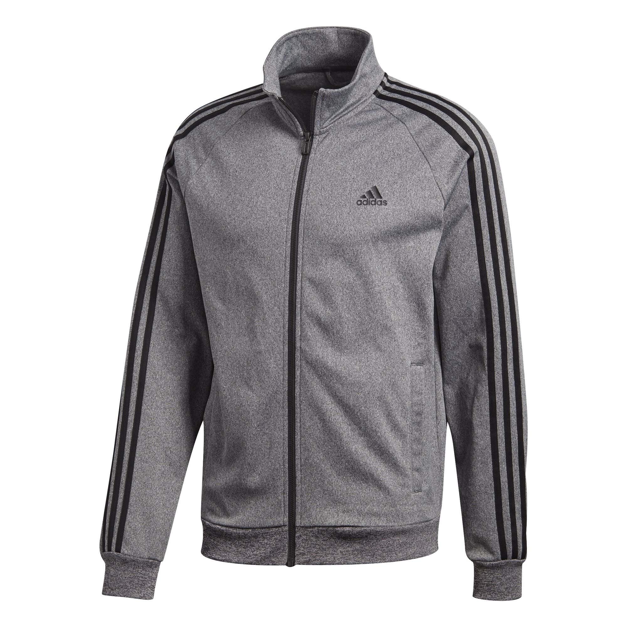 Adidas Essentials 3Stripe Tricot Track Jacket Mens