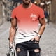 thumbnail image 1 of Tops para hombre, blusas y camisas de manga corta con cuello redondo para hombre, jersey informal de moda con estampado de cuello redondo para hombre, pantalones cortos deportivos para fitness, blusa, 1 of 5
