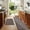 Brown&black, variant on KitchenNon Slip Washable Set of 2 PCS, Cushioned Rugs for Kitchen Floor, Absorbent Runner Rug Comfort Mats with Rubber Backing for Kitchen, Hallway, Office, Bathroom, Home Black, 20"x32"+20"x47"
