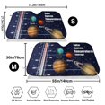 thumbnail image 3 of Picia Solar System Curved Windshield Sunshade Accordion Folding Style Auto Shade for Car Truck SUV Van Blocks UV Ray Sun Visor Protector -, 3 of 7