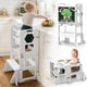 thumbnail image 1 of Woodure Banco Escalera 4 en 1 para Niños con Pizarra, 1 of 6