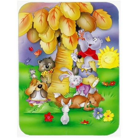 Animals Under the Coconut Tree Mouse Pad  Hot Pad or Trivet price history on PriceWatchPro