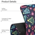 thumbnail image 4 of Yayeee Faucet Mat for Kitchen Sink 14.7" Diatomite Long Splash Guard Pad, Neon Christmas, 4 of 7