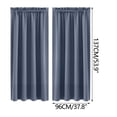 thumbnail image 3 of Nmdmisc Blackout Curtains, Thermal Insulated, for Bedroom and Living Room Curtains, Rod Pocket Curtain Panels, 38x54 Inch, 1Pcs, 3 of 9