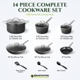thumbnail image 4 of Granitestone Armor Max Pots and Pans Set Hard Anodized Cookware Set14pc, 4 of 9