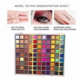 thumbnail image 5 of Paleta de sombras de ojos HUOGUO 99 colores con purpurina nacarada mate, 5 of 5