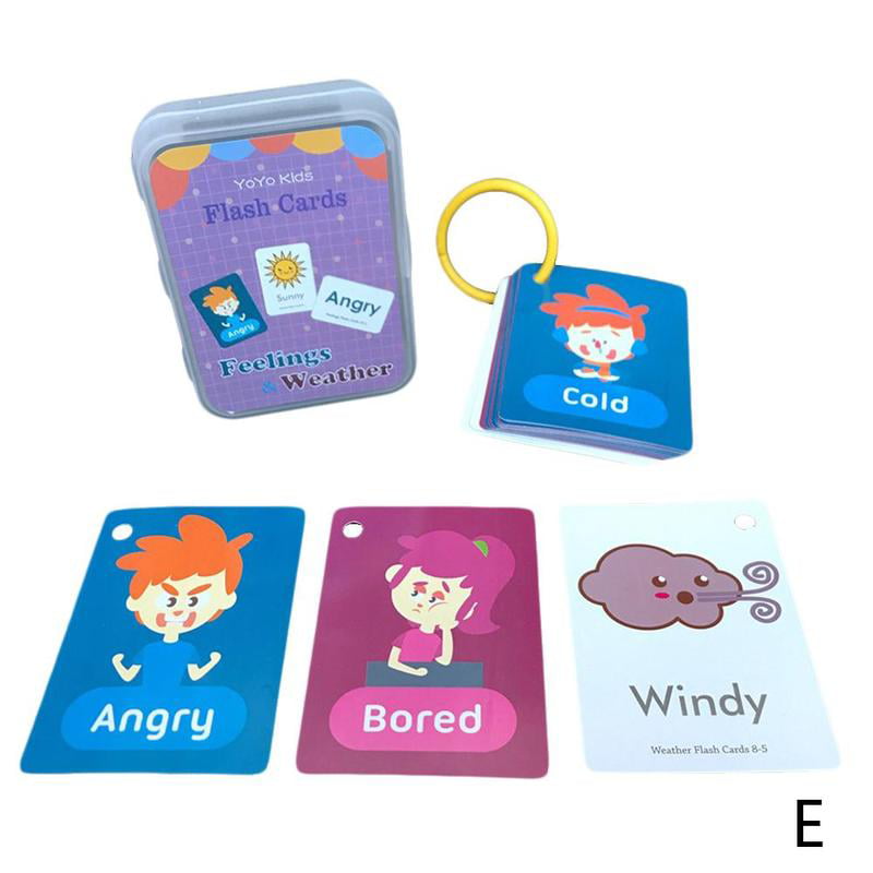 Animal+Shape&Color Anti-Tear Cognitive Puzzle Early Educational Learning Toys for Kids and Toddlers Number Animal Shape Color Alphabet Flash Cards Flash Cards Matching Game 