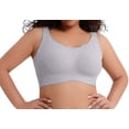 thumbnail image 4 of Qylux Womens Wireless Jelly Bra Plus Size Supportive Seamless Bras Full Coverage Push Up Comfortable No Underwire Tshirt Bras, 4 of 12