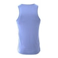 thumbnail image 2 of A4 Pacer Singlet For Men in Lt Blue/White | N2009, 2 of 2