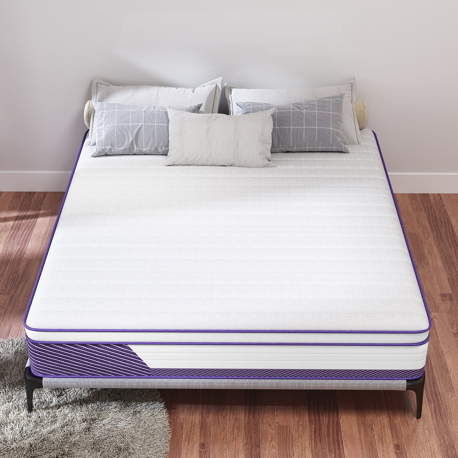 lemontalking 14 Inch Twin Hybrid Memory Foam Firm Coil Mattress Medium Firm Construction Sleep Experience