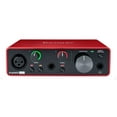 thumbnail image 4 of Focusrite 2-Person Podcast Podcasting Recording Kit w/Mics+Stands+Headphones, 4 of 14