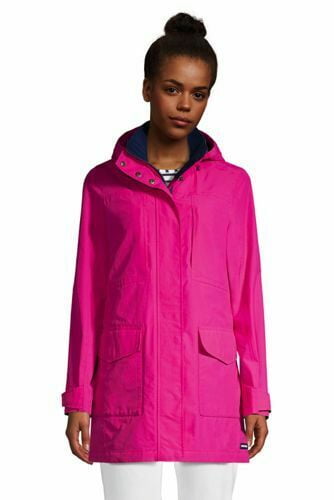 lands end rain jacket with hood
