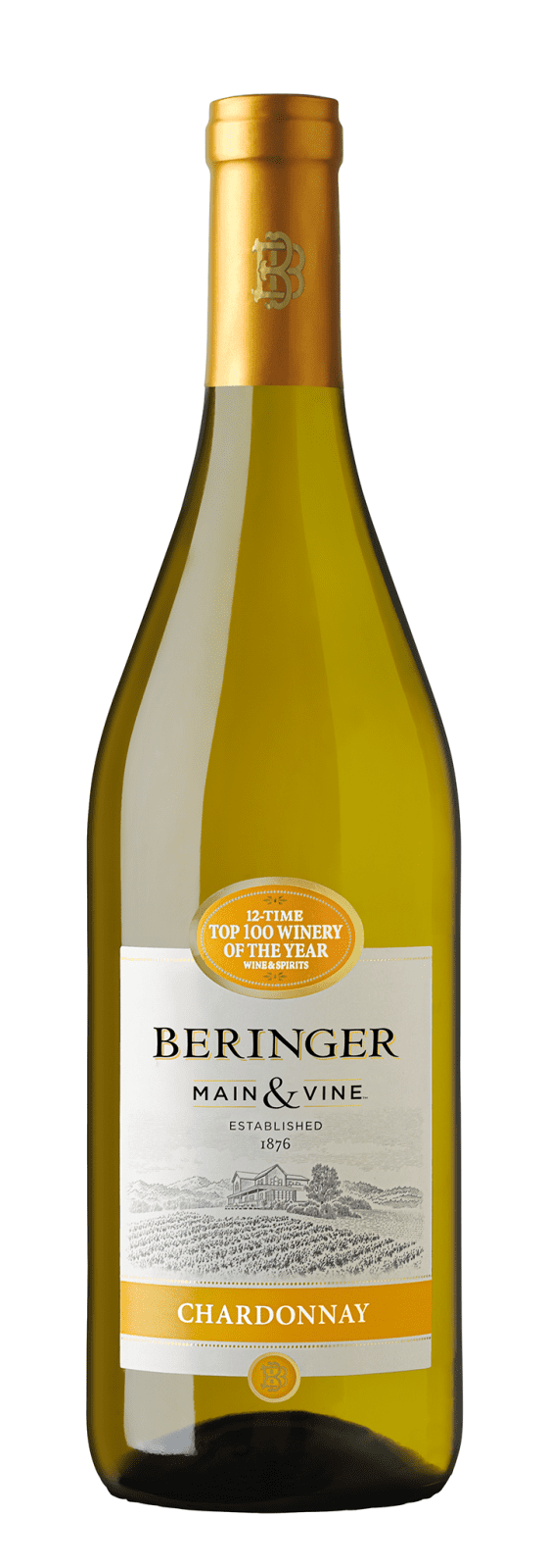 Beringer Main & Vine Chardonnay 750ml - Walmart.com