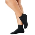 thumbnail image 3 of Comfort Choice Women's Plus Size Ankle Socks 3-Pack, 3 of 4