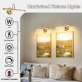 thumbnail image 3 of Picture Light JOOSENLUX 42cm 7W LED Brass 3000K 110V-220V, 3 of 8