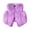 Purple, variant on Toddler Winter Jacket Girls Faux Fur Vest Thick Warm Shoulder Outwear