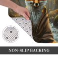 thumbnail image 3 of Kdxio Streamside Meditating Fox,16" x 24", Non-Slip Front Door Mats,Outdoor Welcome Mat Washable, 3 of 9