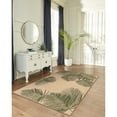thumbnail image 1 of Liora Manne Carmel Palm 8'10" x 11'9" Green Rectangle Area Rugs CRE91843906, 1 of 6