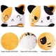 thumbnail image 3 of Juguetes de peluche para gatos, reversibles, de doble cara, con un toque emotivo (amarillo), 3 of 5