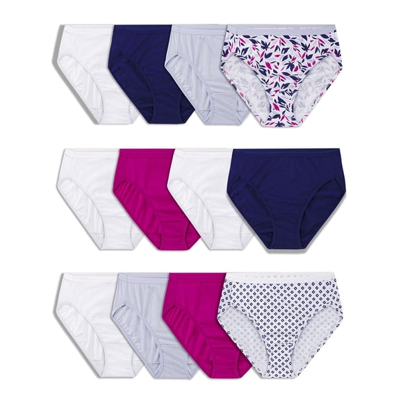 Ropa interior Fruit of the Loom Eversoft Cotton para mujer, corte alto