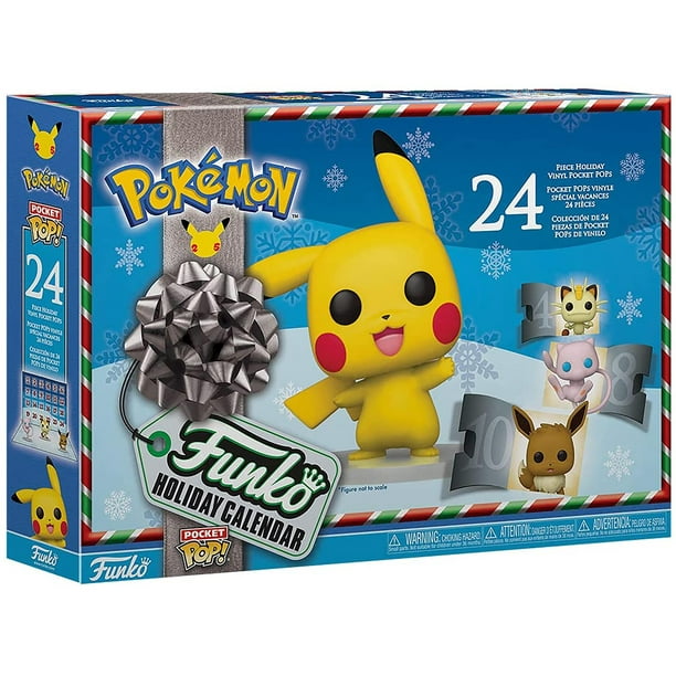 Pocket-Pop ! Calendrier de l'Avent Pokémon 2021 (24 figurines en vinyle) 