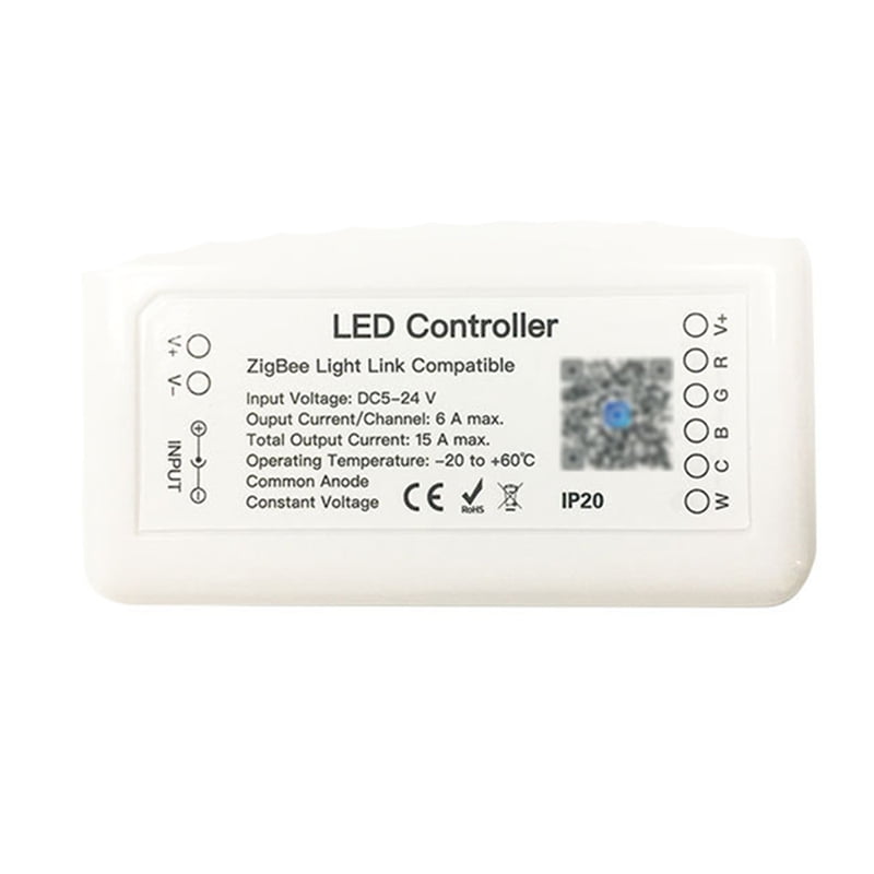 Zigbee Smart Led Controller DC12V 24V RGB RGBW RGBWW RGBCW Strip 2.4G RF Remote Control -