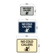thumbnail image 4 of Classic Framed No Cold Callers Sign (Blue) - Large, 4 of 4