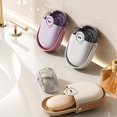 thumbnail image 5 of 2Pieces Handheld Soap Box With Transparent Cover And Drainage Tray For Bathroom Essentials, 5 of 9