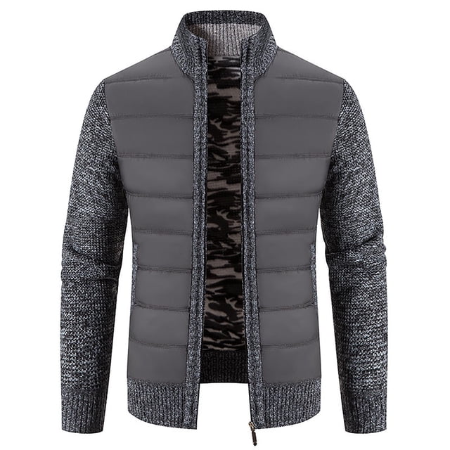 Pull pour Hommes 2023 Nouveau (Automne) / Pull Tricoté Chaud d'Hiver à Manches Longues Col Rond Pull Décontracté