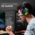 thumbnail image 3 of Audifonos Headset Gamer Para Pc Multiplataforma Gaon Sparta Black Gaon G605, 3 of 7