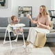 thumbnail image 2 of Costway Trona Plegable para Bebés Silla de Comer Ajustable con 4 Ruedas Bloqueables 6 Alturas Bandeja Extraíble Cojín 70 x 56 x 88-106 cm, 2 of 10