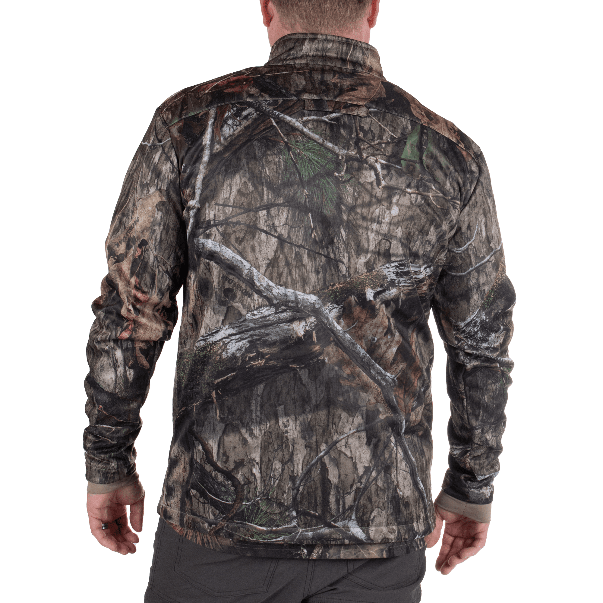 Mossy Oak Men's Tech Shell Hunting Jacket, Mossy Oak Country DNA