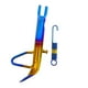 thumbnail image 3 of Poste de soporte de pierna de motocicleta Yotijar CNC Universal dorado Kickstand de motocicleta, 3 of 10
