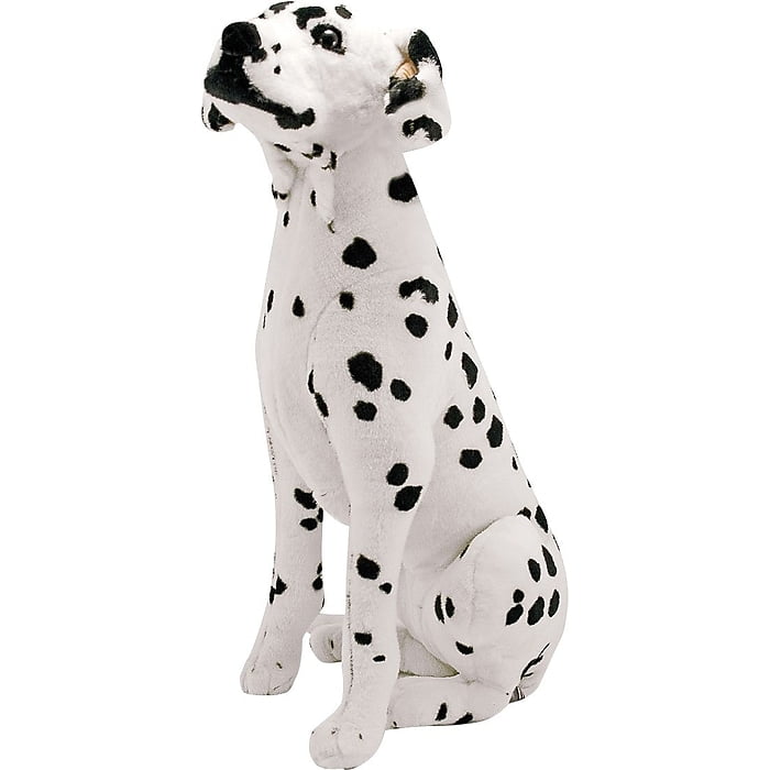 Photo 1 of Melissa & Doug Giant Dalmatian, Lifelike Stuffed Animal Dog, over 2' tall