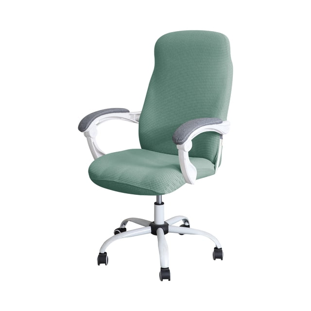 Funda para silla de oficina impermeable y gruesa popular, funda elástica para silla de computadora, funda para silla de una pieza con respaldo para silla de jefe