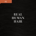 thumbnail image 4 of Sunny Wire Hair Extensions Real Human Hair Fish Line Human Hair Extensions Invisible Wire Extensions Jet Black #1 12 Inch, 4 of 9