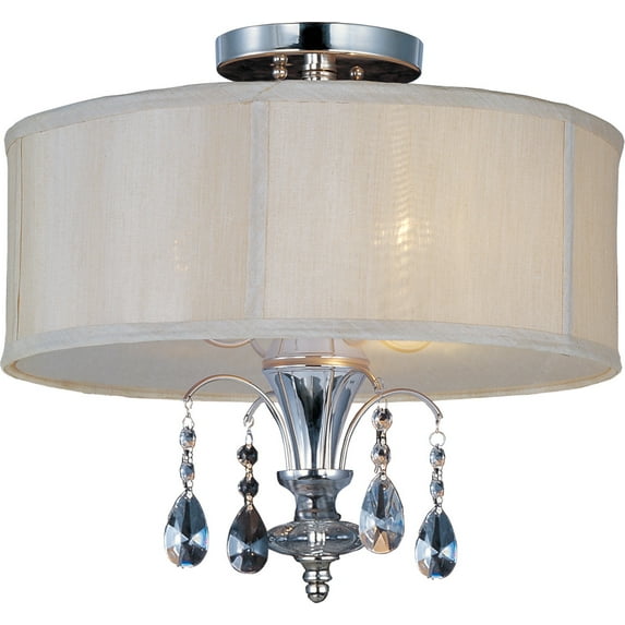 Maxim 24301 Montgomery 16" Wide 3 Light Ceiling Light