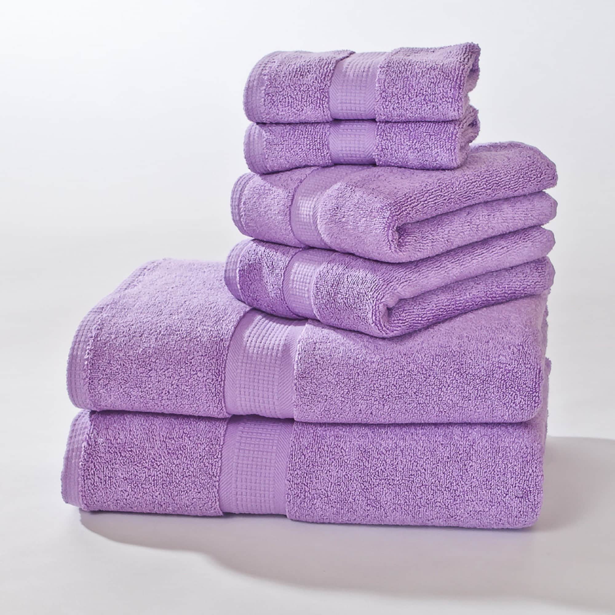 Homestead Textiles Pima Cotton 30″ x 56″ Bath Towels Burgundy Set of 4 