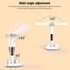 thumbnail image 5 of Lámpara de escritorio LED versátil: diseño de doble cabezal que resuelve problemas de sombras, organizador multifuncional para dormitorios universitarios, 5 of 5