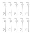thumbnail image 1 of Plastic Pump Dispenser Set for Container Openings Anti Siphons Chamber Lockables Head for Lotions Sanitizer Storage Multicolor, 1 of 4