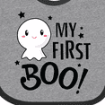 thumbnail image 4 of Inktastic My 1st Boo with Cute Ghost Boys or Girls Baby Bib, 4 of 4