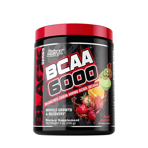 NUTREX BCAA 6000 FRUIT PUNCH 255 GRAMOS