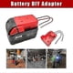 thumbnail image 2 of Battery Adapter For Milwaukee M18 Xc 18v To Dock Power 2 Wirings Output Diy, 2 of 5