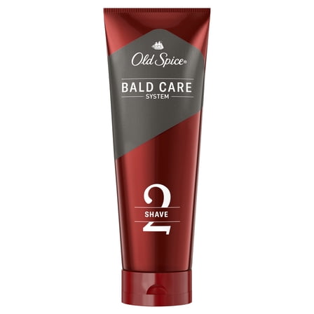 Old Spice Men's Bald Care System Lather-less Shave Cream with Vitamin E, 10.9 fl oz