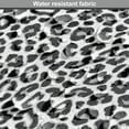 thumbnail image 5 of Abstract Dog Crate Cover, Repeated Concept of Distinctive Dark Spotted Leopard Jaguar Animal Printing, Easy to Use Pet Kennel Cover for Medium Large Dogs, 35" x 23" x 27", Grey and White, by Ambesonne, 5 of 6