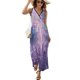 thumbnail image 1 of Vestido De Noche De Lujo Sin Mangas Para Mujer, Lavender Vestido De Fiesta, 1 of 5