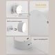thumbnail image 4 of Lámpara de Pared LED Magnética Recargable con Rotación de 360° y Control Remoto Táctil para Gabinete, Ideal para el Hogar y la Oficina, Color Negro., 4 of 5