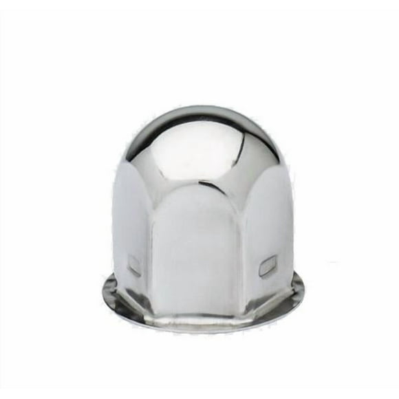 Pacific Dualies Simulateur de Roue Couvercle d'Écrou 34-2000A s'Adapte à la Pièce de Simulateur de Roue Pacific Dualies Numéro 34-1608A; Poli; Acier Inoxydable; Simple