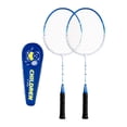 thumbnail image 4 of Badminton Rackets,Professional Badminton Rackets for Kids,Children Badmiton Racquet Alloy Double Rackets,Lightest Playing Badminton Rackets Parent Child,Outdoor Backyard Games Shuttlecocks Blue, 4 of 8