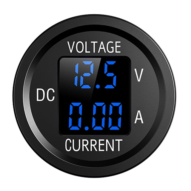 D6 LED Panel digital Voltímetro Amperímetro Volt Medidor de corriente para 12V 24V Coche Camión